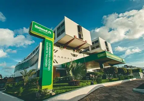 Fachada do Hospital da Unimed, hospital da rede credenciada Porto Seguro Saúde em João Pessoa, Paraíba